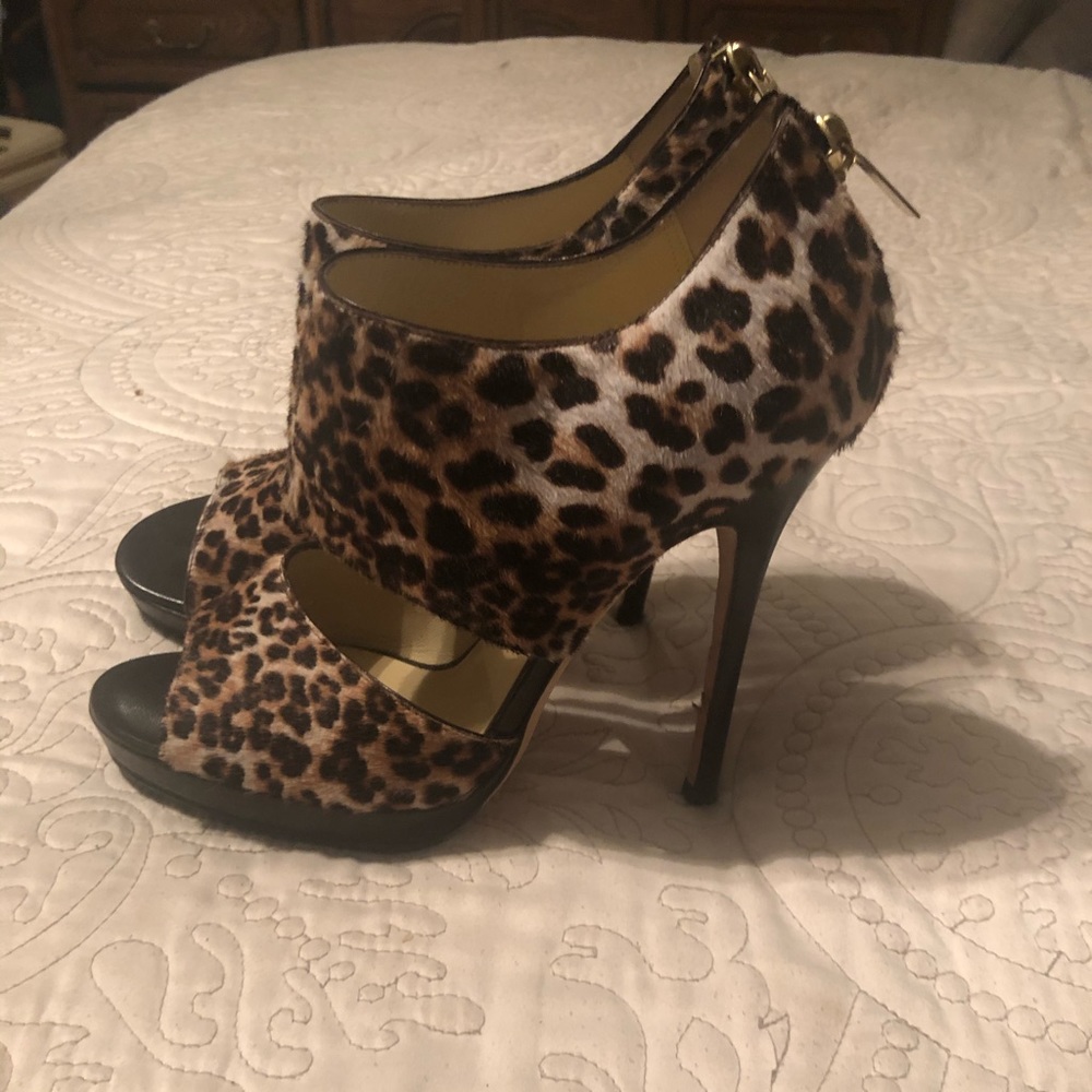 Jimmy choo heels sandal cheetah 36 6 - Picture 1 of 8